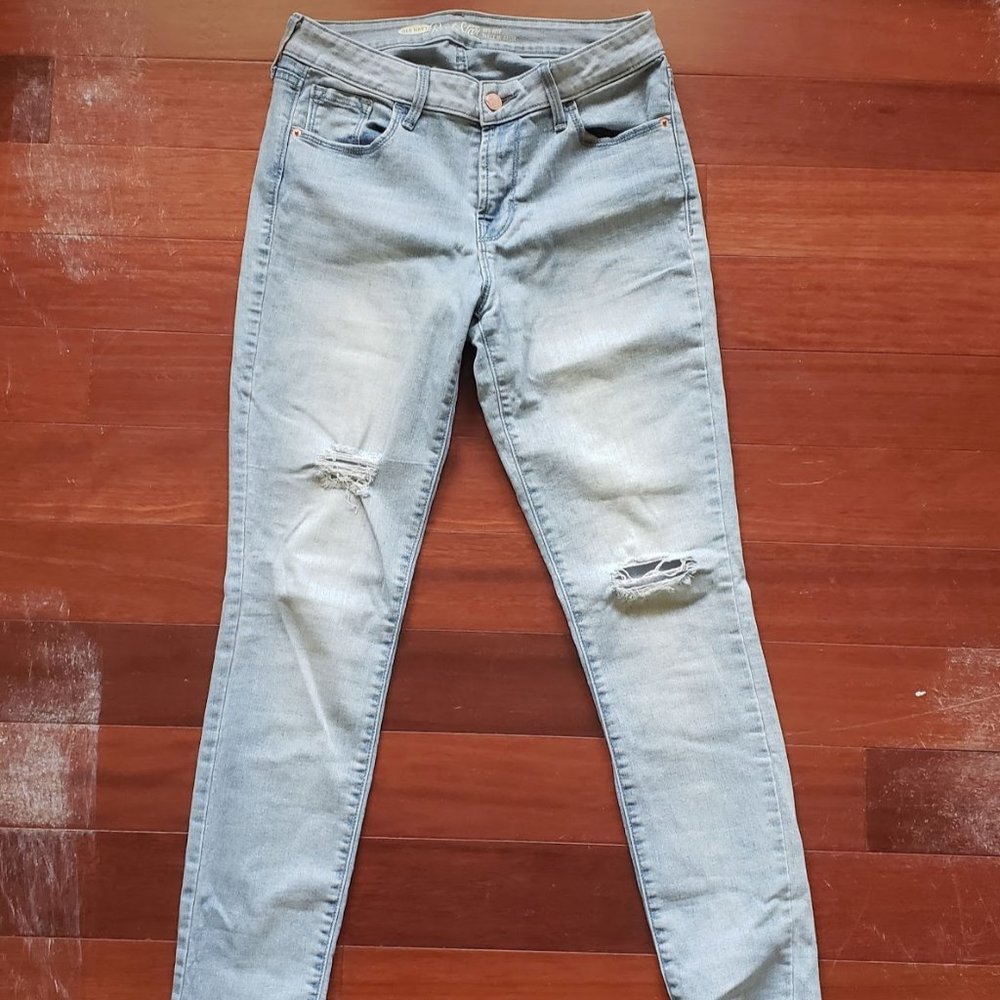 Old Navy Ripped Skinny Jeans